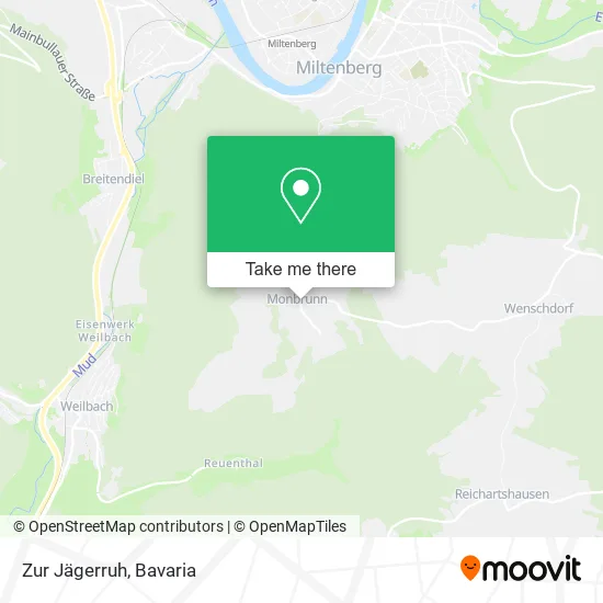 Карта Zur Jägerruh
