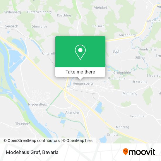 Modehaus Graf map