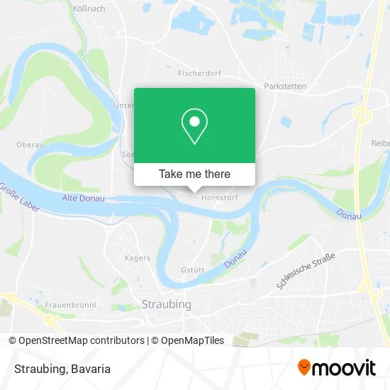 Карта Straubing