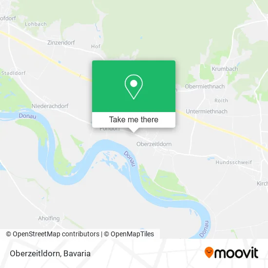 Oberzeitldorn map