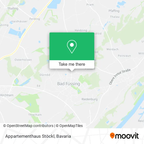 Карта Appartementhaus Stöckl