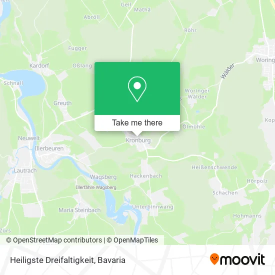 Карта Heiligste Dreifaltigkeit
