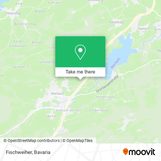 Карта Fischweiher