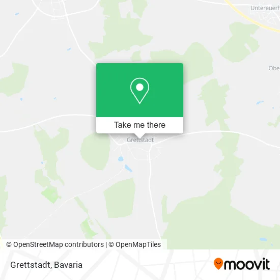 Grettstadt map