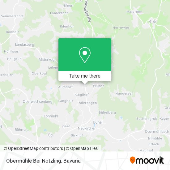 Obermühle Bei Notzling map