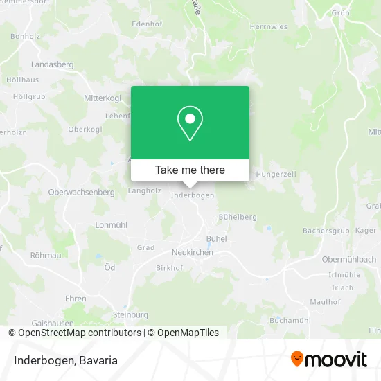 Карта Inderbogen