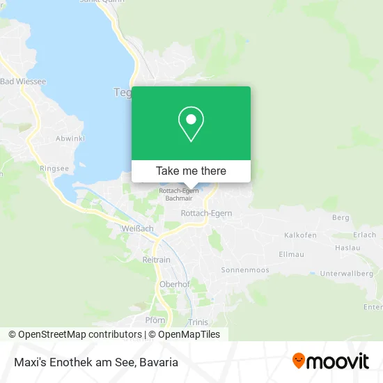 Карта Maxi's Enothek am See