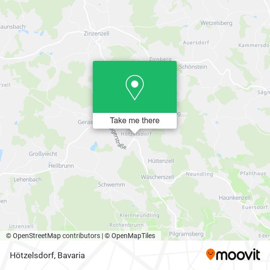 Hötzelsdorf map