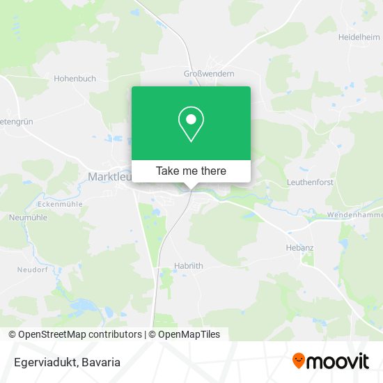 Карта Egerviadukt
