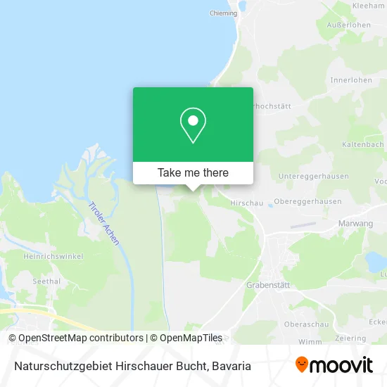Карта Naturschutzgebiet Hirschauer Bucht