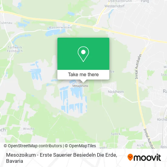 Карта Mesozoikum - Erste Sauerier Besiedeln Die Erde