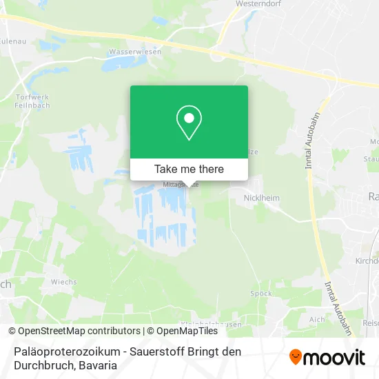 Карта Paläoproterozoikum - Sauerstoff Bringt den Durchbruch