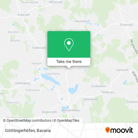 Карта Göttlingerhöfen