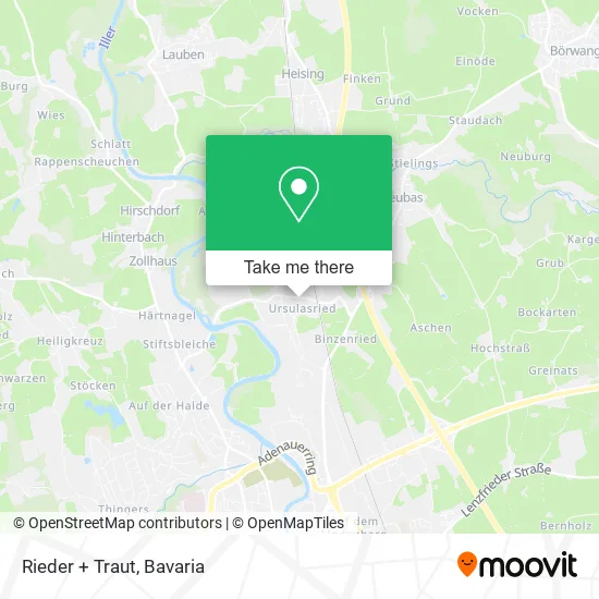 Карта Rieder + Traut
