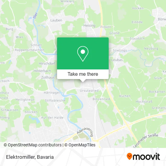 Карта Elektromiller
