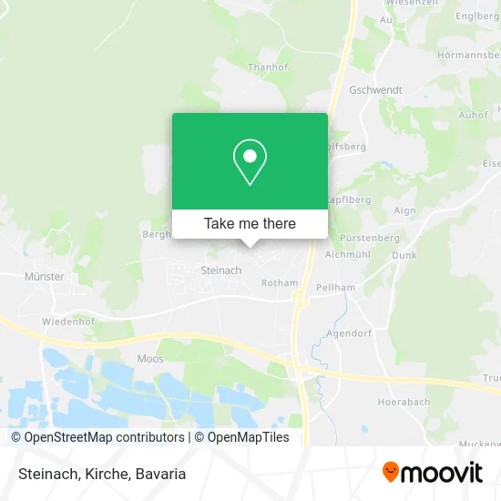 Карта Steinach, Kirche
