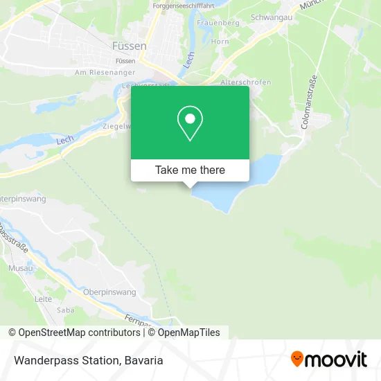 Карта Wanderpass Station