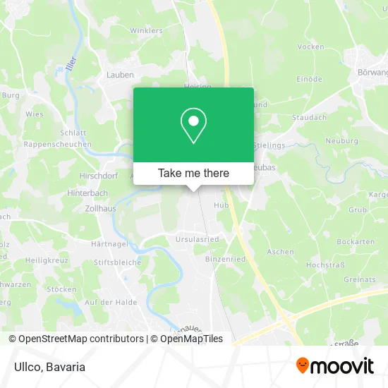 Карта Ullco