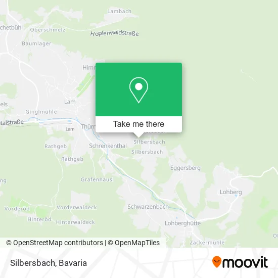 Карта Silbersbach