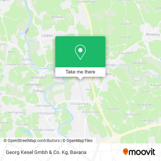 Georg Kesel Gmbh & Co. Kg map