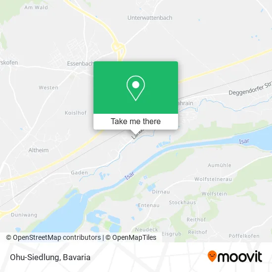 Карта Ohu-Siedlung