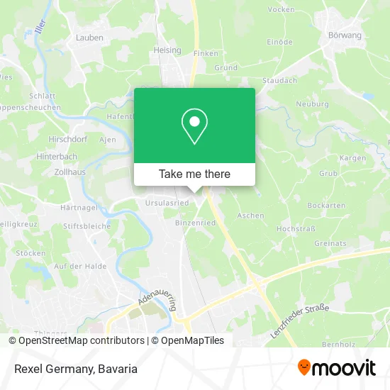 Карта Rexel Germany