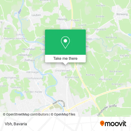 Карта Vbh