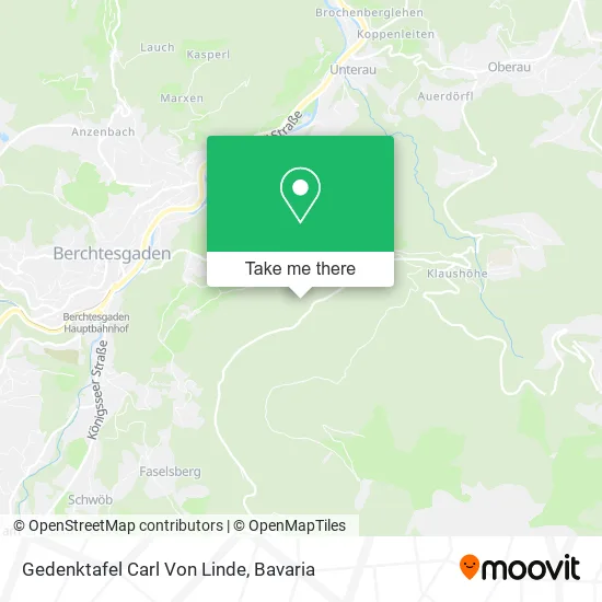 Карта Gedenktafel Carl Von Linde