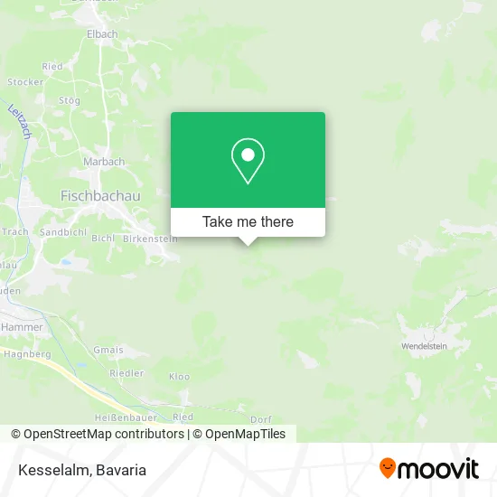 Карта Kesselalm