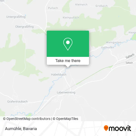 Aumühle map