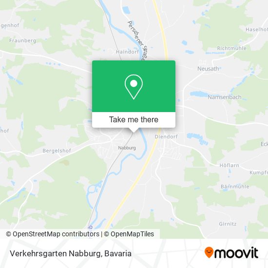 Verkehrsgarten Nabburg map