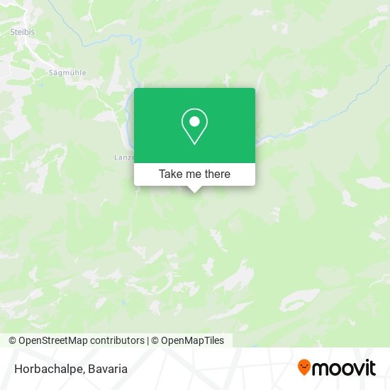 Карта Horbachalpe