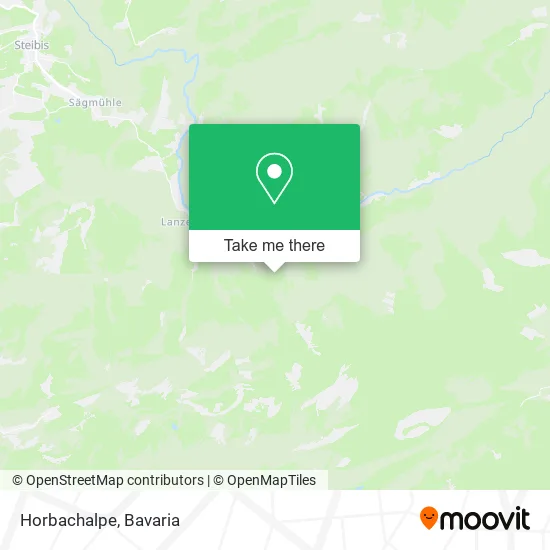 Карта Horbachalpe