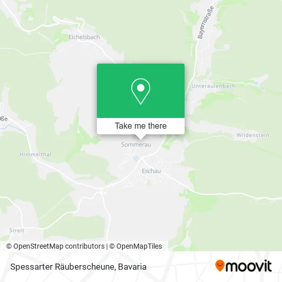 Карта Spessarter Räuberscheune
