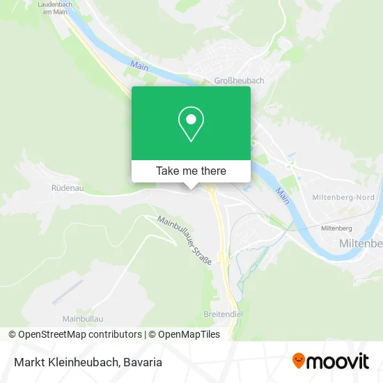 Карта Markt Kleinheubach