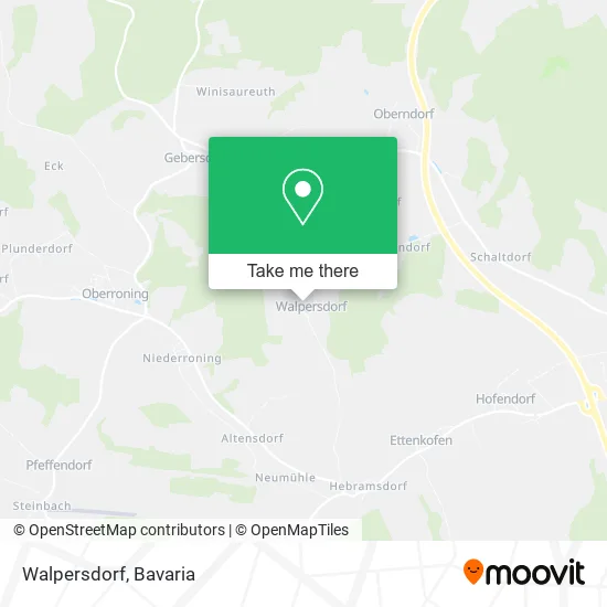 Карта Walpersdorf