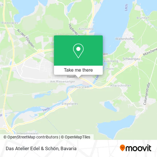 Карта Das Atelier Edel & Schön