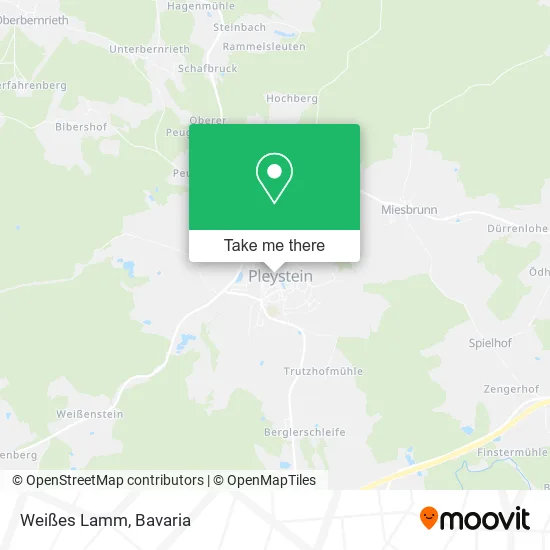 Карта Weißes Lamm