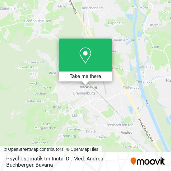 Psychosomatik Im Inntal Dr. Med. Andrea Buchberger map