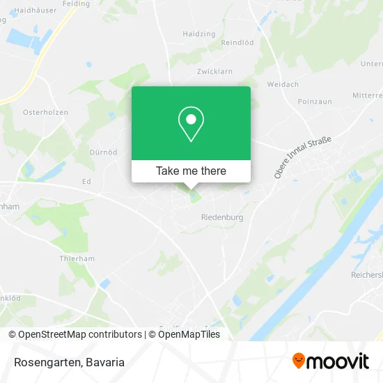 Карта Rosengarten