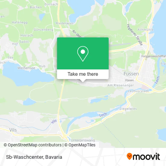 Карта Sb-Waschcenter