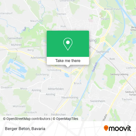 Карта Berger Beton