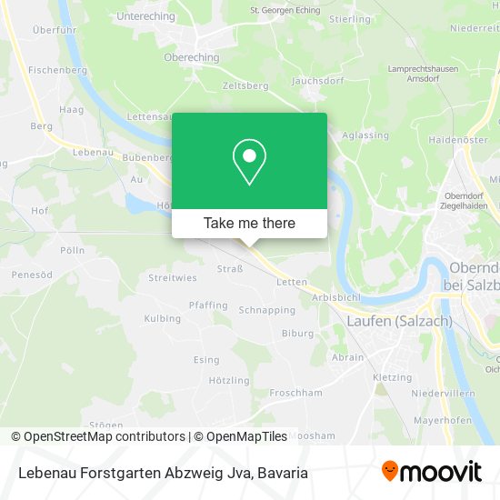Lebenau Forstgarten Abzweig Jva map