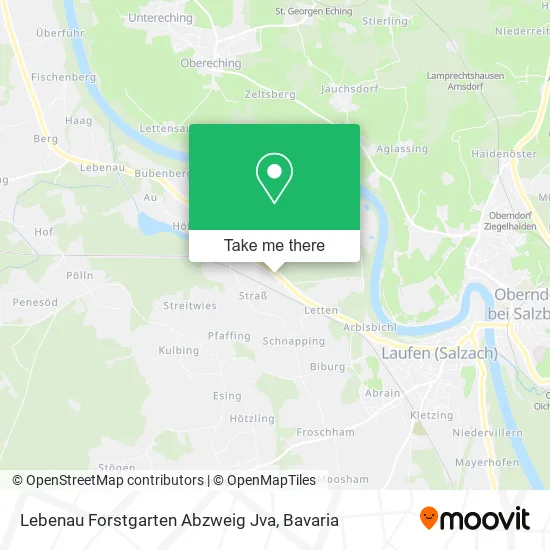 Карта Lebenau Forstgarten Abzweig Jva