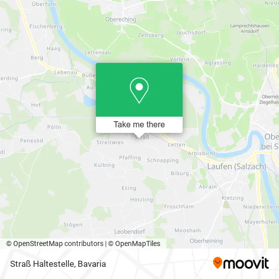 Карта Straß Haltestelle