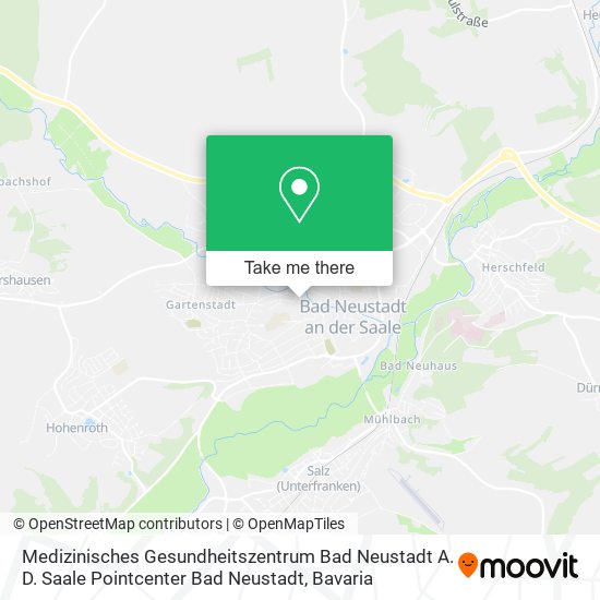 Medizinisches Gesundheitszentrum Bad Neustadt A. D. Saale Pointcenter Bad Neustadt map