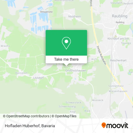 Карта Hofladen Huberhof