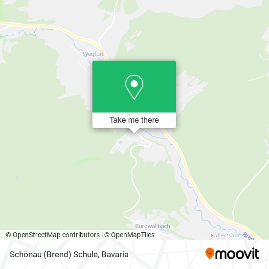 Schönau (Brend) Schule map