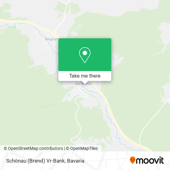 Карта Schönau (Brend) Vr-Bank