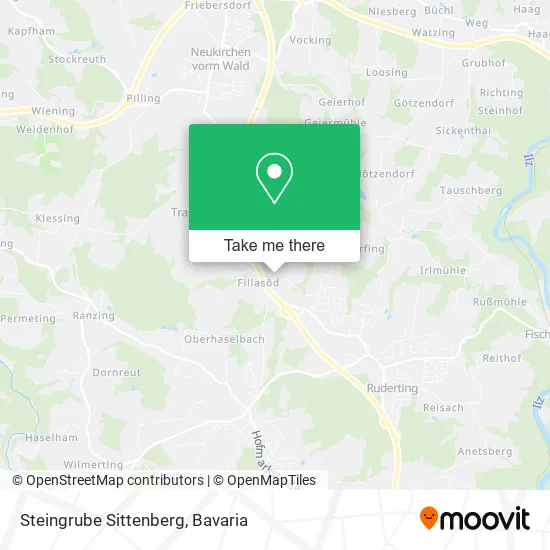 Карта Steingrube Sittenberg